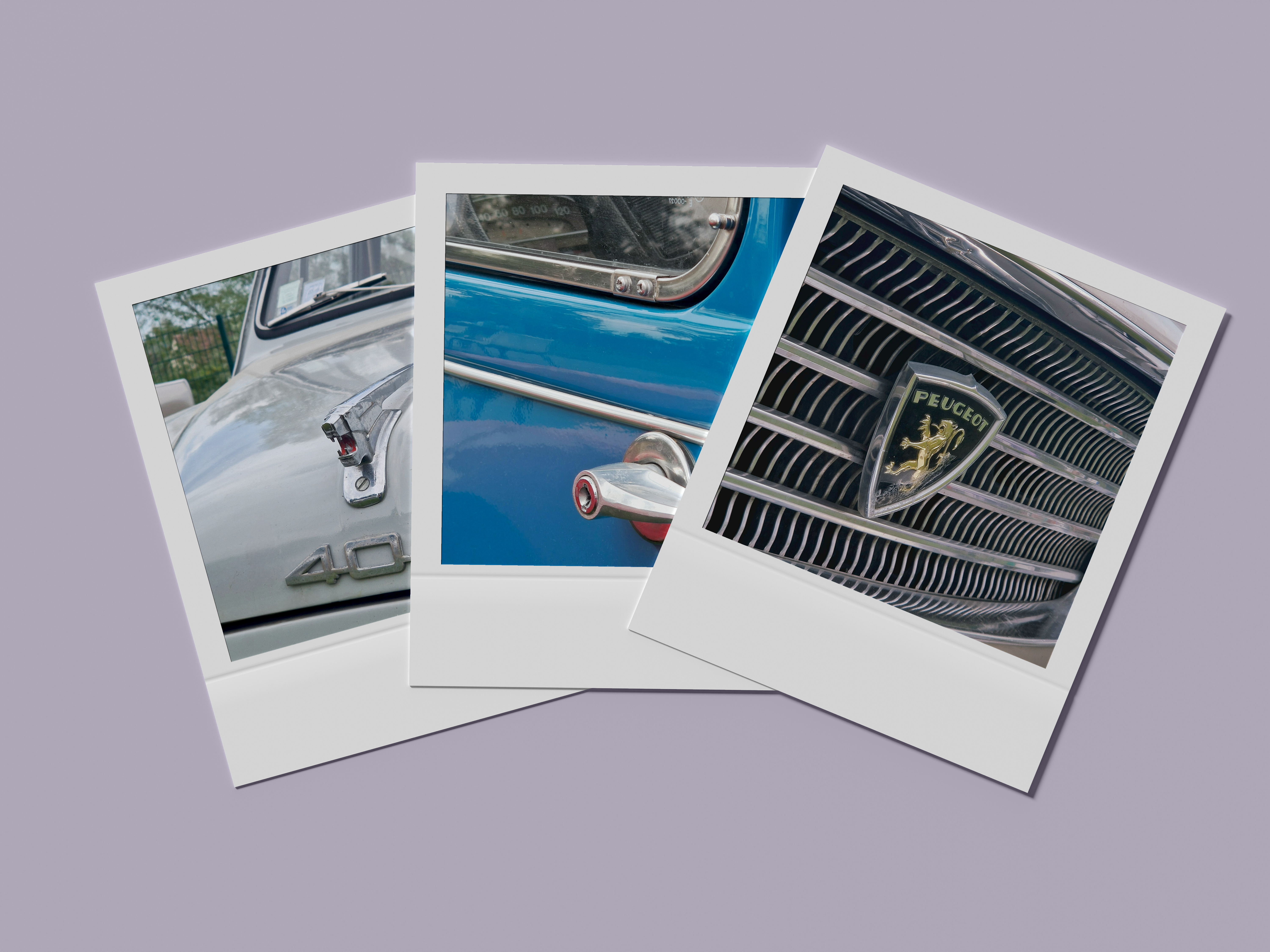 Captation des détails de voiture rétro
